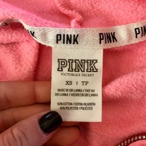 PINK Victoria’s Secret zip up hoodie